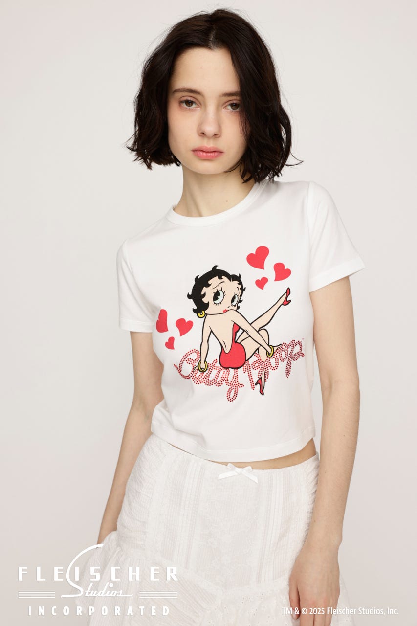 Betty Boop x SLY COMPACT Tシャツ WHT FREE