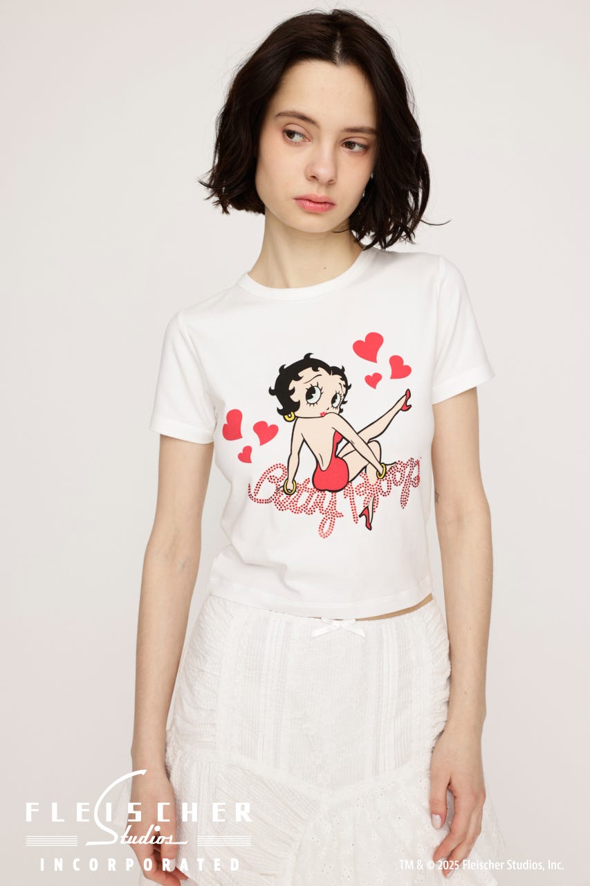 Betty Boop x SLY COMPACT Tシャツ WHT FREE