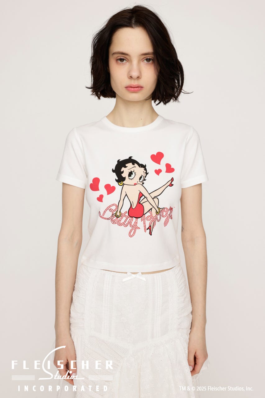 Betty Boop x SLY COMPACT Tシャツ WHT FREE
