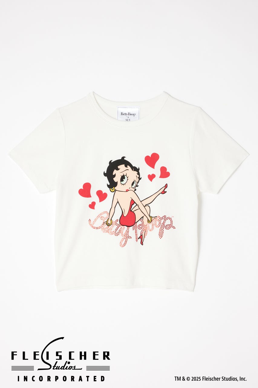 Betty Boop x SLY COMPACT Tシャツ WHT FREE