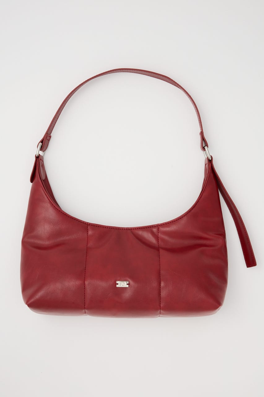 【RED】PADDING HAND BAG RED FREE