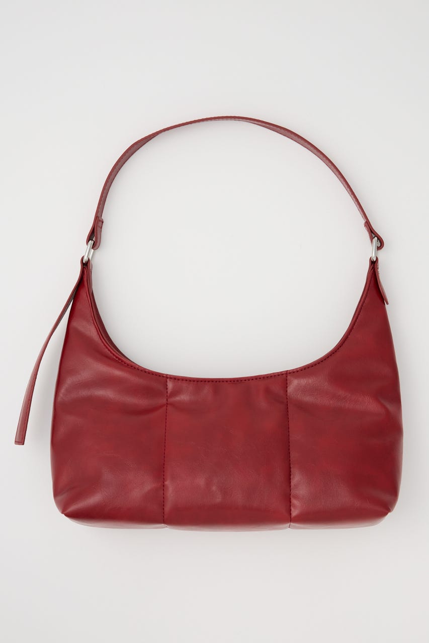 【RED】PADDING HAND BAG RED FREE
