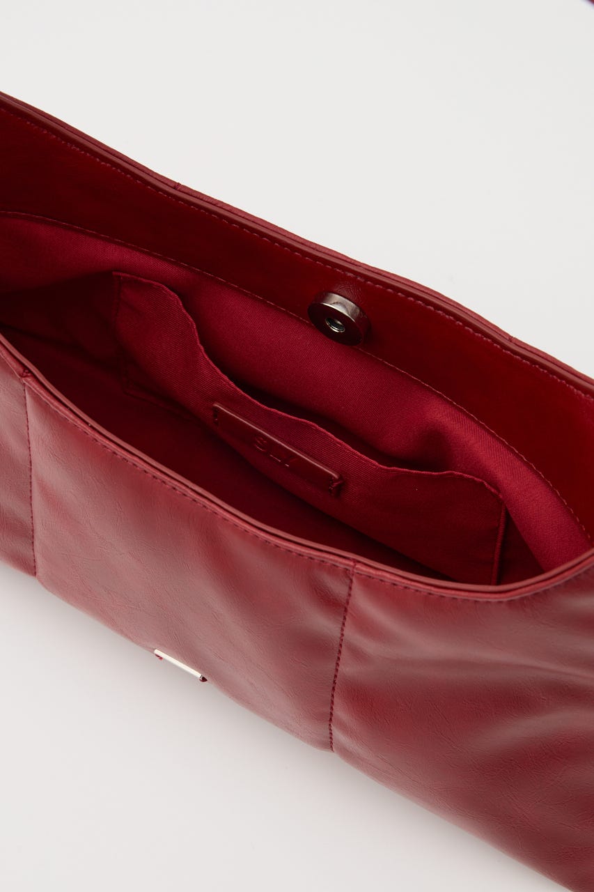 【RED】PADDING HAND BAG RED FREE