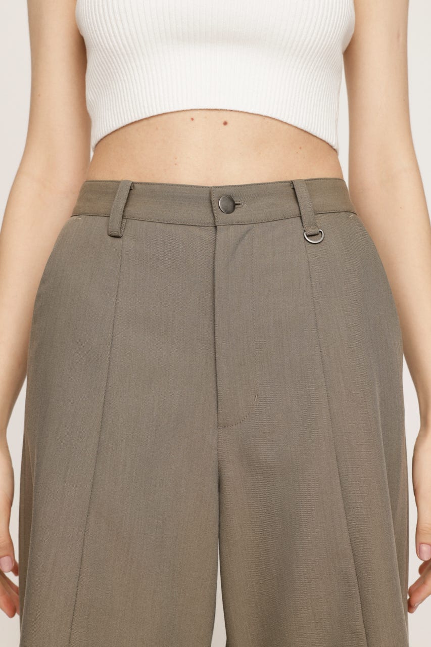 CUT OUT REMAKE STRAIGHT パンツ GREIGE 2