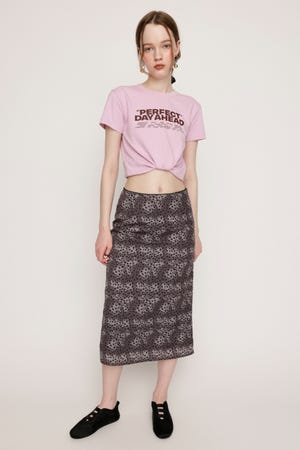 オーダー作品3点【Mii☪*】 SLY | LEOPARD MIDI スカート (スカート(ミディアム) ) |SHEL