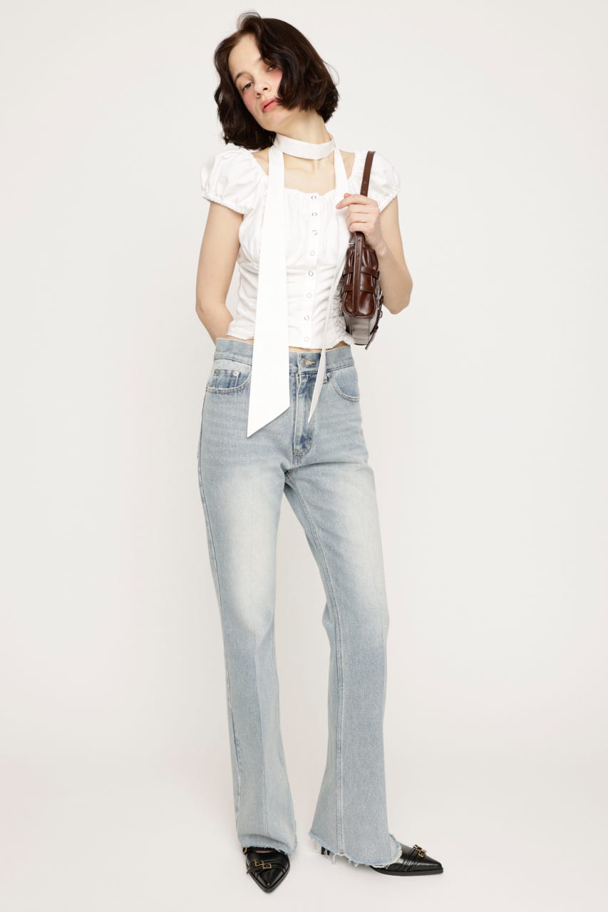【LIMITED ITEM】J／W SEMI FLARE PT-BE L/BLU 1