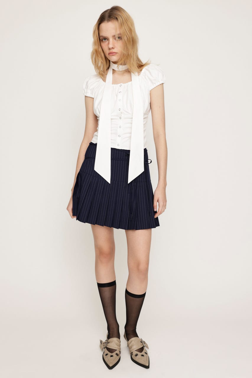 SLY | DOUBLE RIBBON PLEATS スカート (スカート(ミニ) ) |SHEL'TTER