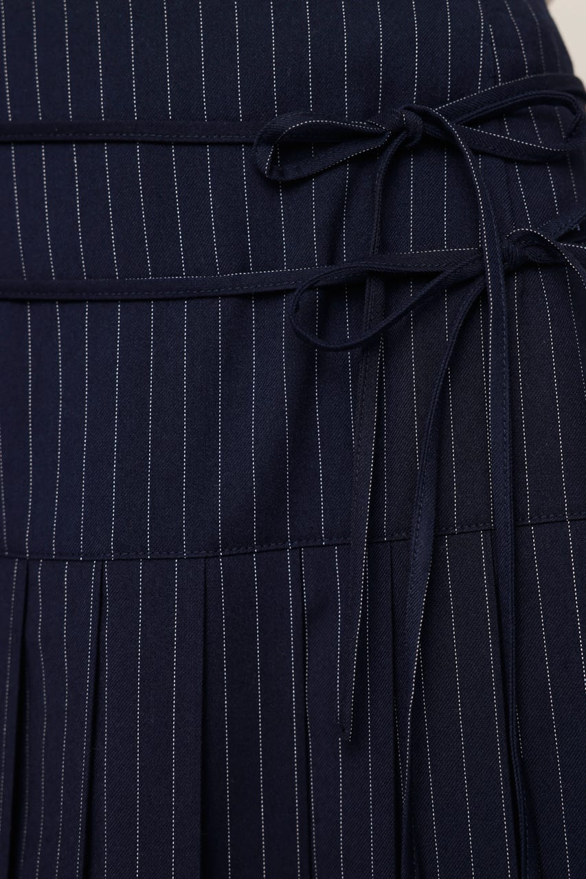 DOUBLE RIBBON PLEATS スカート Multi_1 1