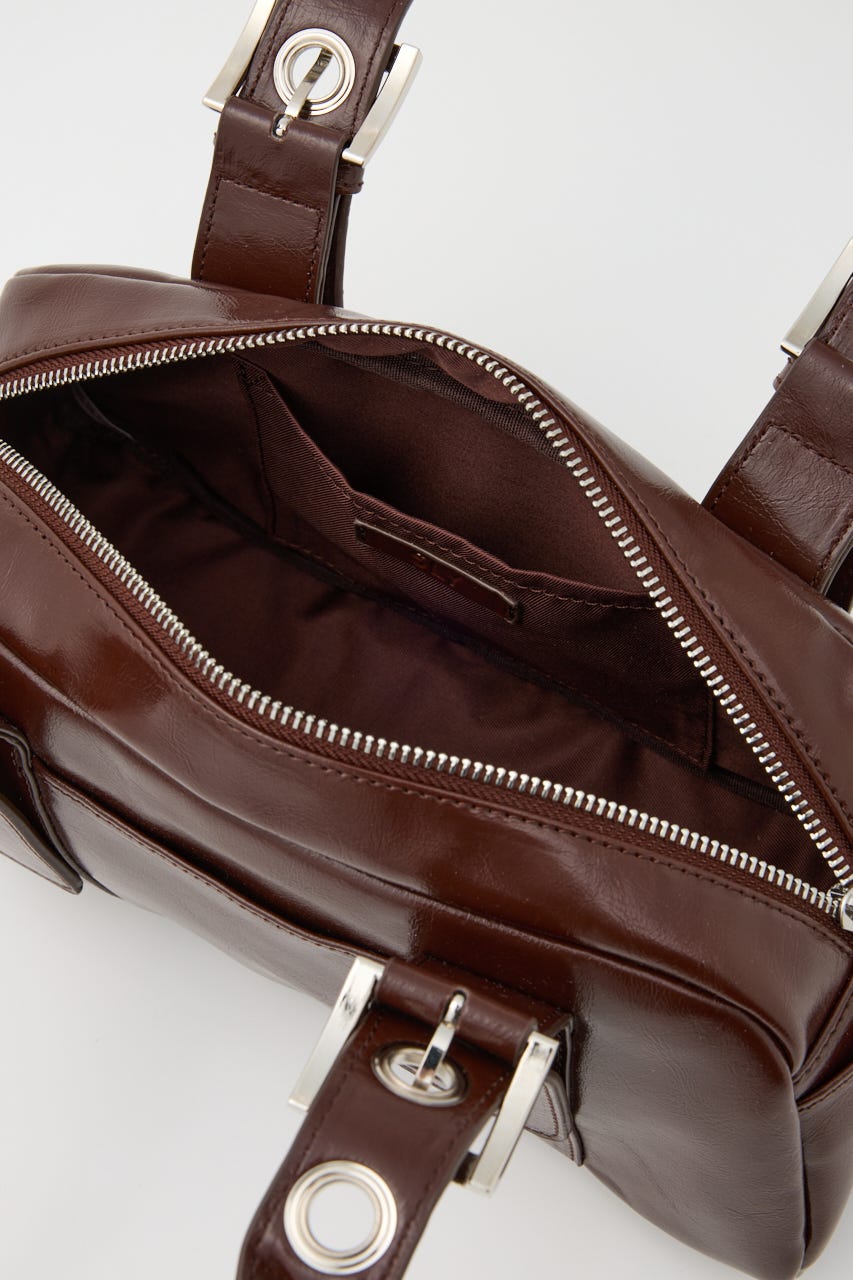 OBLONG HAND バッグ BRN FREE