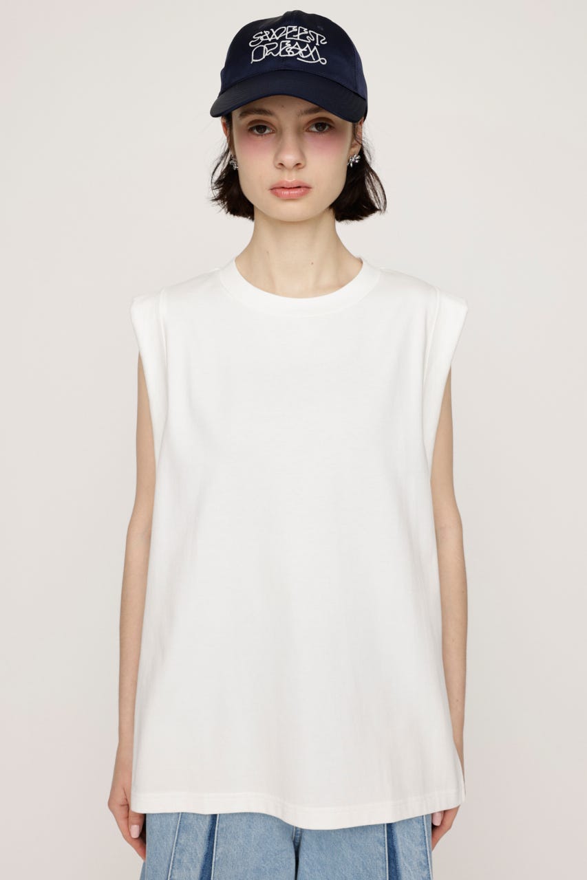 SLY | ROLL UP SLEEVE トップス (タンクトップ ) |SHEL'TTER
