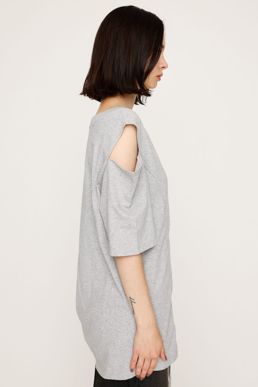 ★送料・関税込★YUSE★SHIRRING ONE SHOULDER TOP★ SLY | ONE SHOULDER SHIRRING トップス (Tシャツ・カットソー