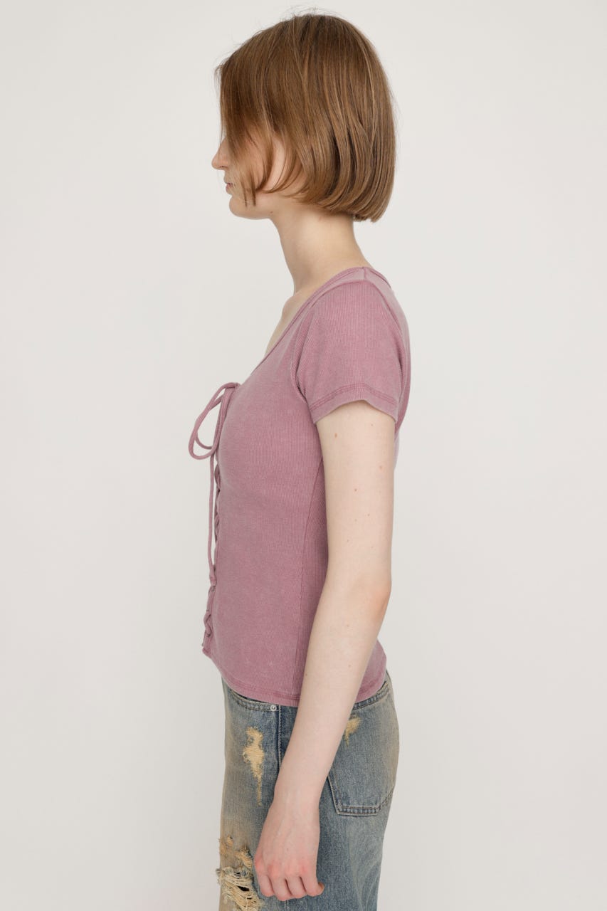 SLY FROCKY LACE RIBBON トップス SLY FROCKY LACE RIBBON トップス BLK -ファッション通販
