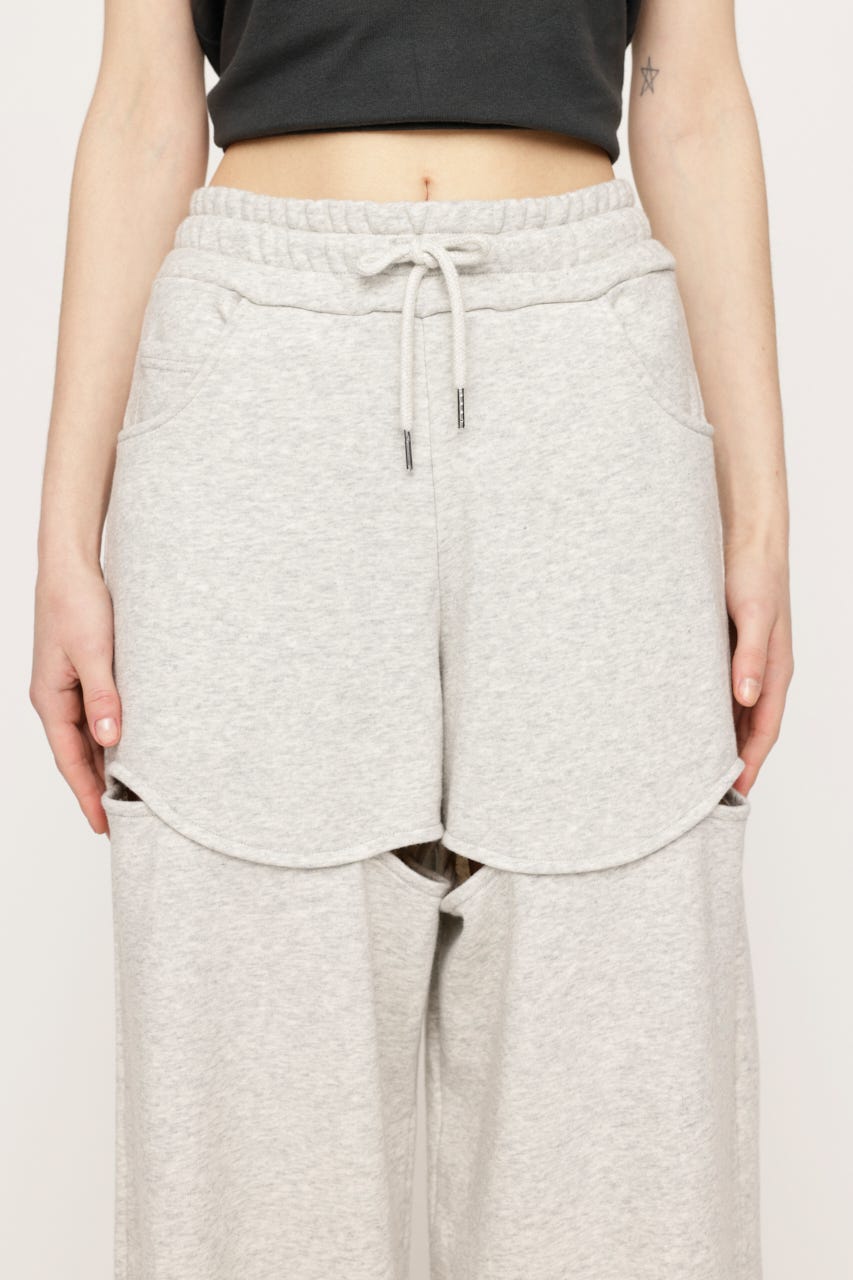 【LIMITED ITEM】HOLE OPEN SW パンツ T.GRY FREE