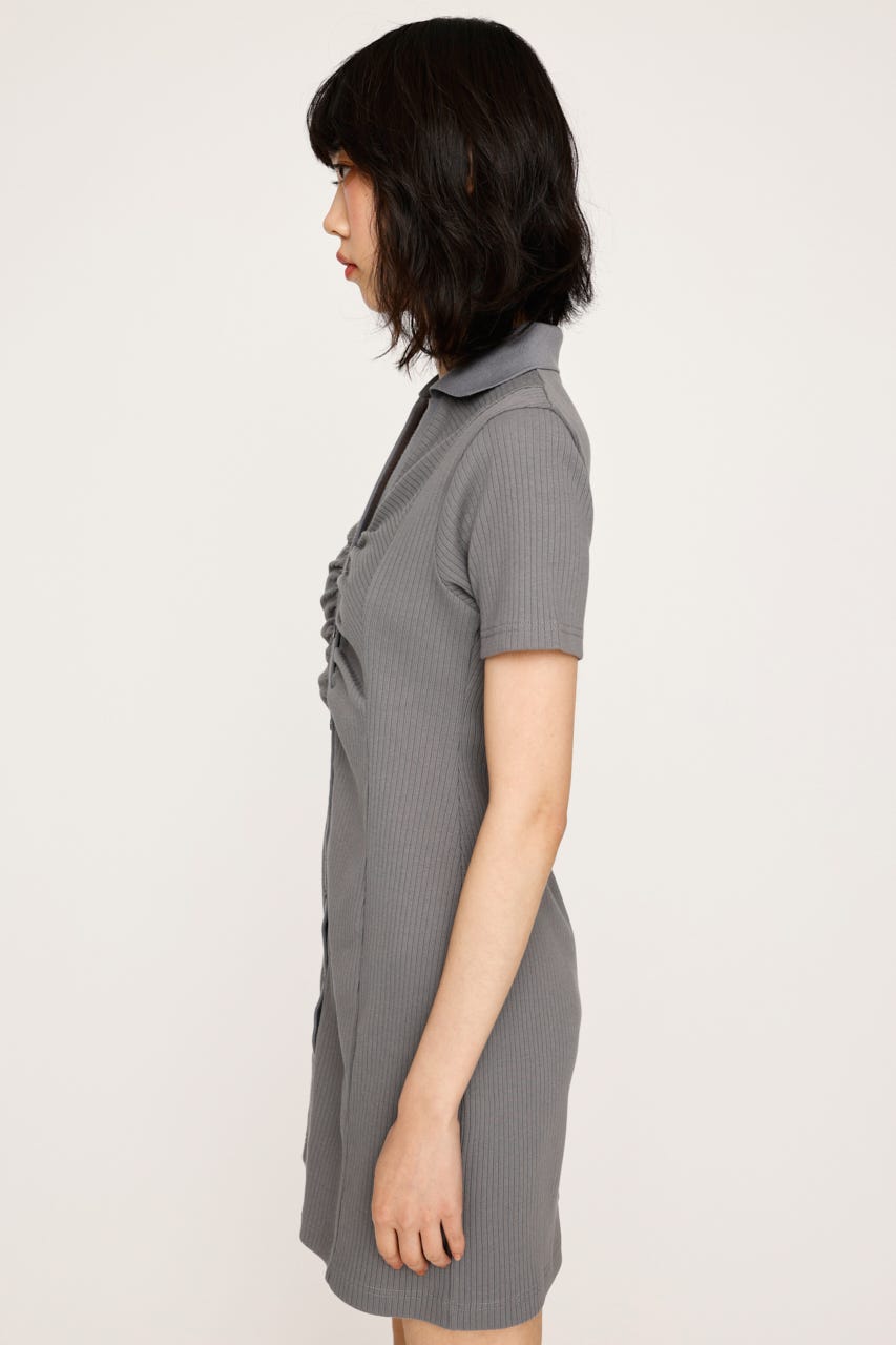 SLY | FRONT GATHER CUT ワンピース (ワンピース(ミニ