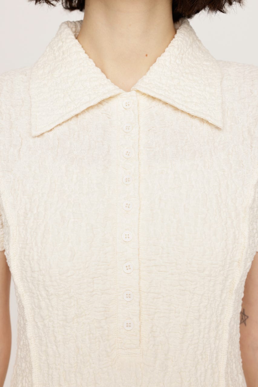 BACK OPEN CUT JQ ロングワンピース IVOY FREE
