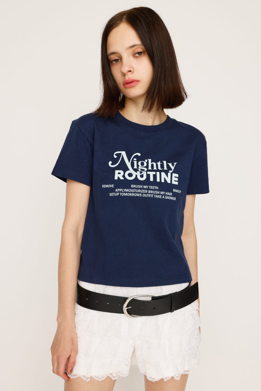 【SLY】LANDSCAPE LOGO T/SHランドエスケープ ロゴ Tシャツ SLY | COMPACT LOGO PRINT Tシャツ (Tシャツ・カットソー(半袖