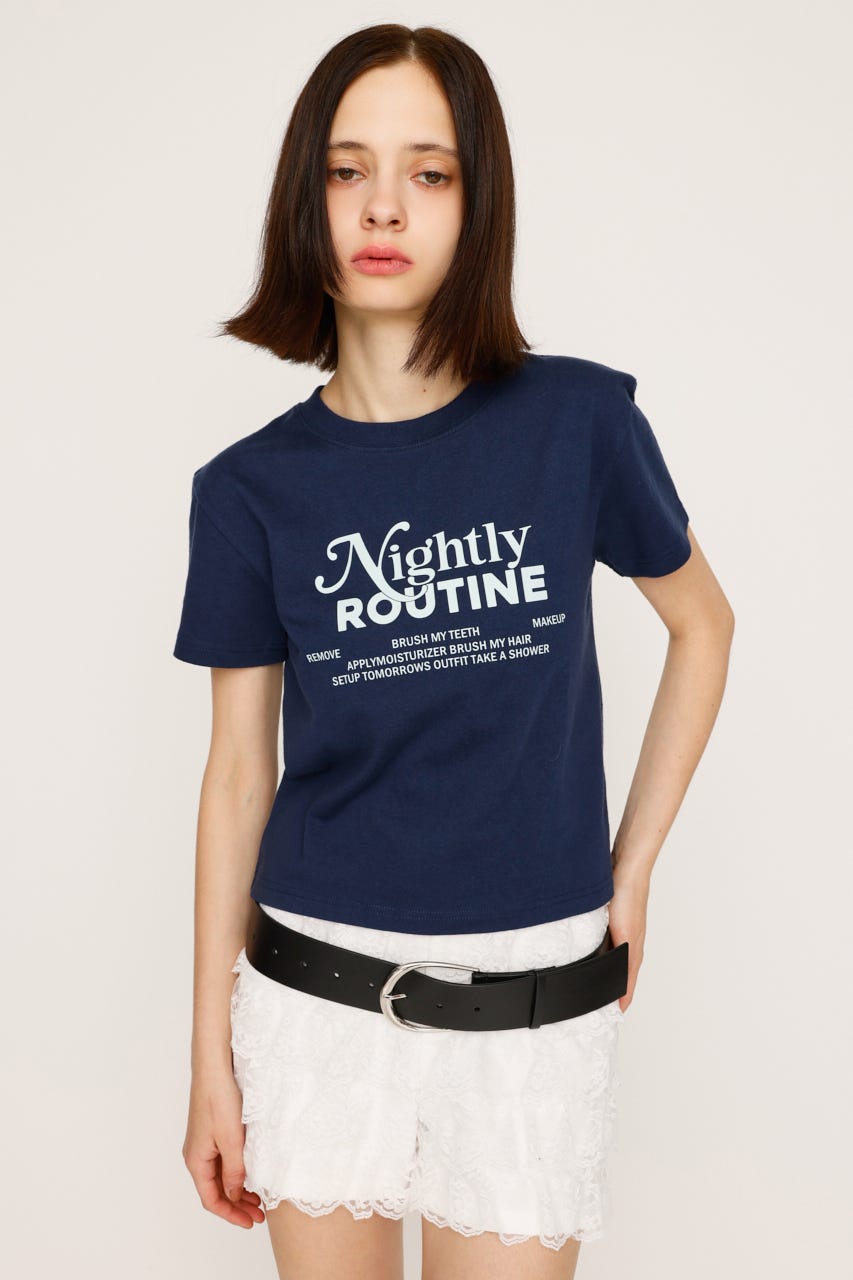 SLY | COMPACT LOGO PRINT Tシャツ (Tシャツ・カットソー(半袖