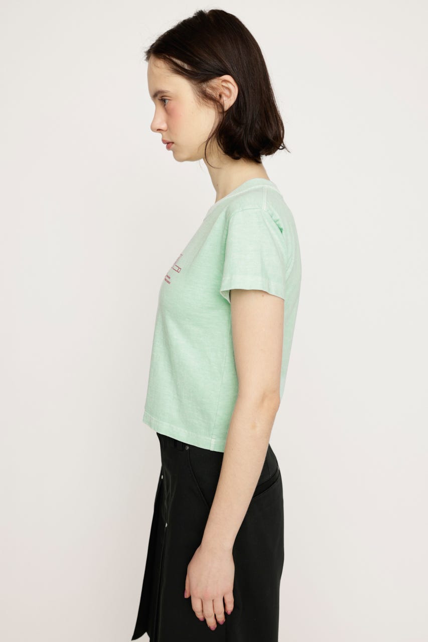 CREWNECK PRINT Tシャツ MINT FREE