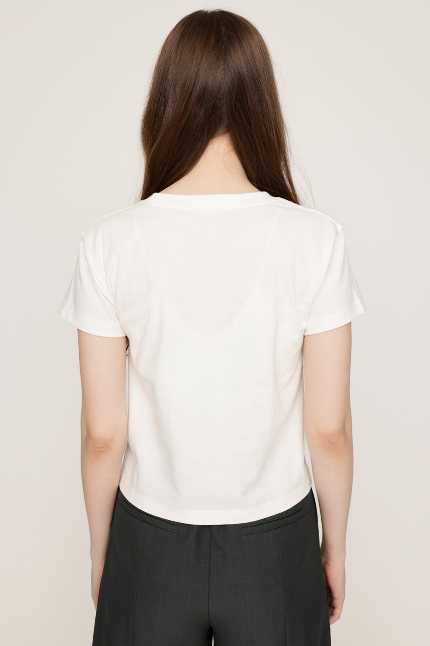 CREWNECK PRINT Tシャツ WHT FREE