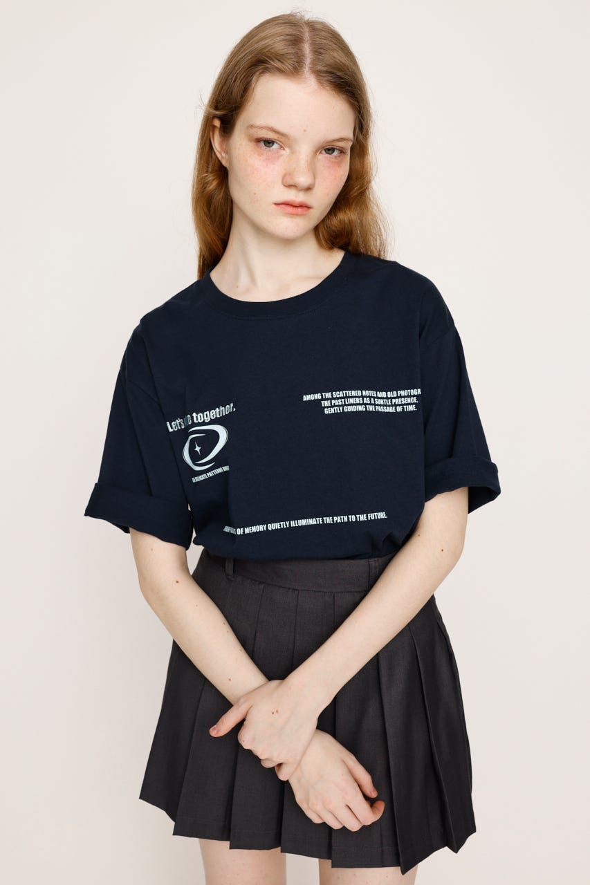 SLY | FRONT LOGO C／N トップス (Tシャツ・カットソー(半袖