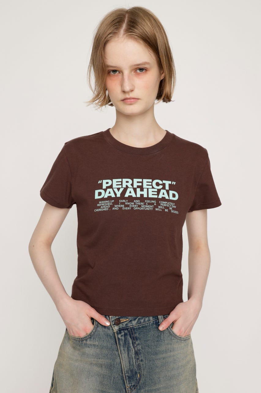 サリーさん専用 SLY | LOGO PRINT C／N トップス (Tシャツ・カットソー(半袖