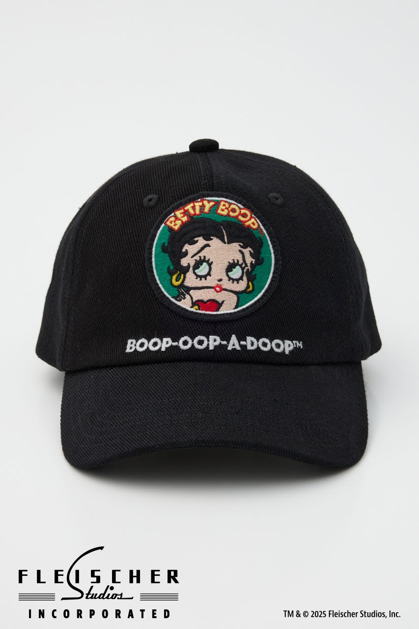 Betty Boop ｘ SLY キャップ BLK FREE