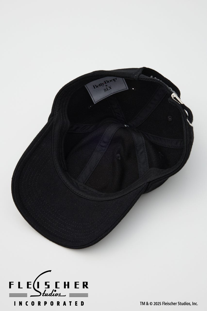 Betty Boop ｘ SLY キャップ BLK FREE
