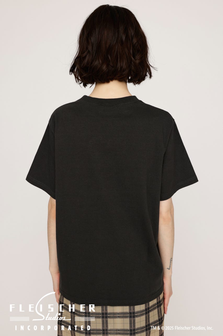Betty Boop x SLY EYELET Tシャツ L/BLK FREE