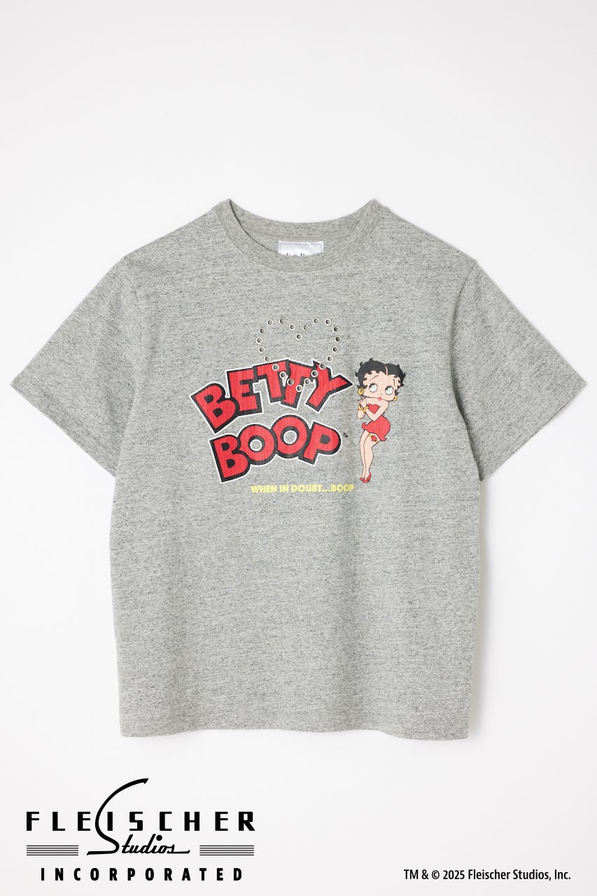Betty Boop x SLY EYELET Tシャツ T.GRY FREE