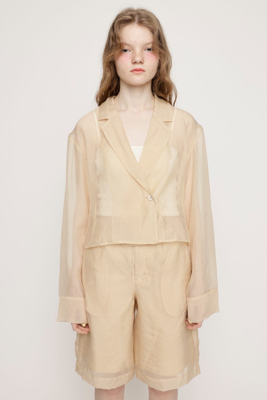SLY | SHEER TAILOR ジャンプスーツ (ワンピース(ミニ・ミディアム