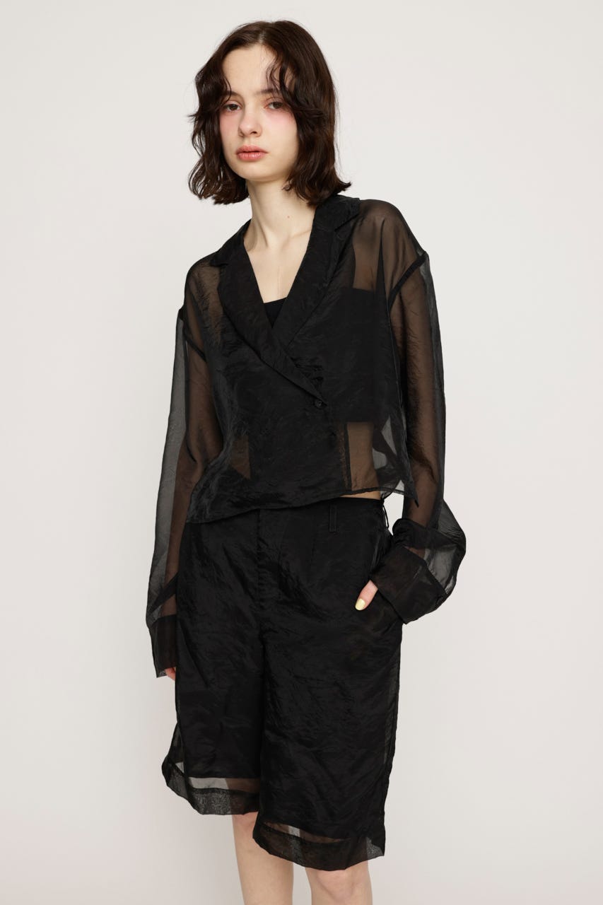 SLY | SHEER TAILOR ジャンプスーツ (ワンピース(ミニ・ミディアム