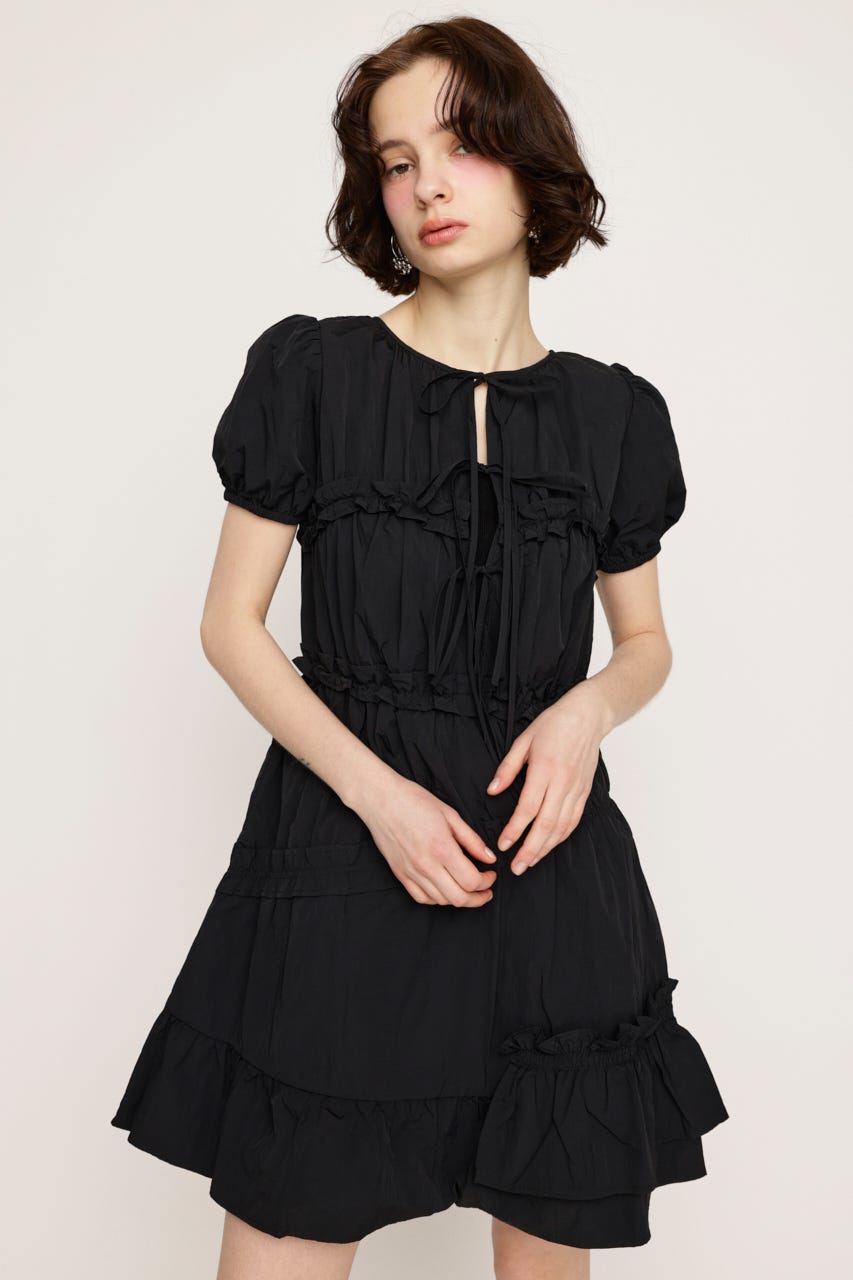 SLY | FRILL 2WAY MINI ワンピース (ワンピース(ミニ・ミディアム