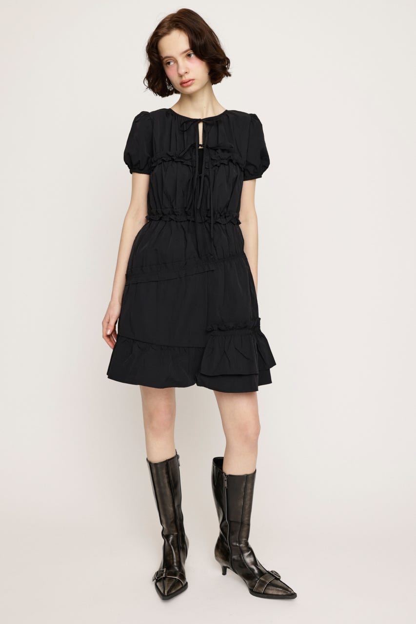 SLY | FRILL 2WAY MINI ワンピース (ワンピース(ミニ・ミディアム