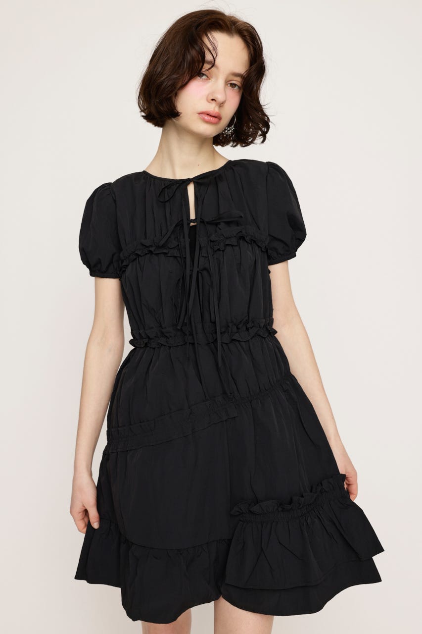 SLY | FRILL 2WAY MINI ワンピース (ワンピース(ミニ・ミディアム