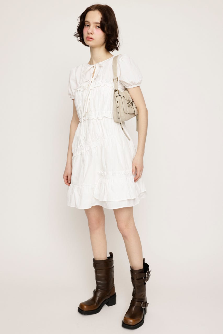SLY | FRILL 2WAY MINI ワンピース (ワンピース(ミニ・ミディアム