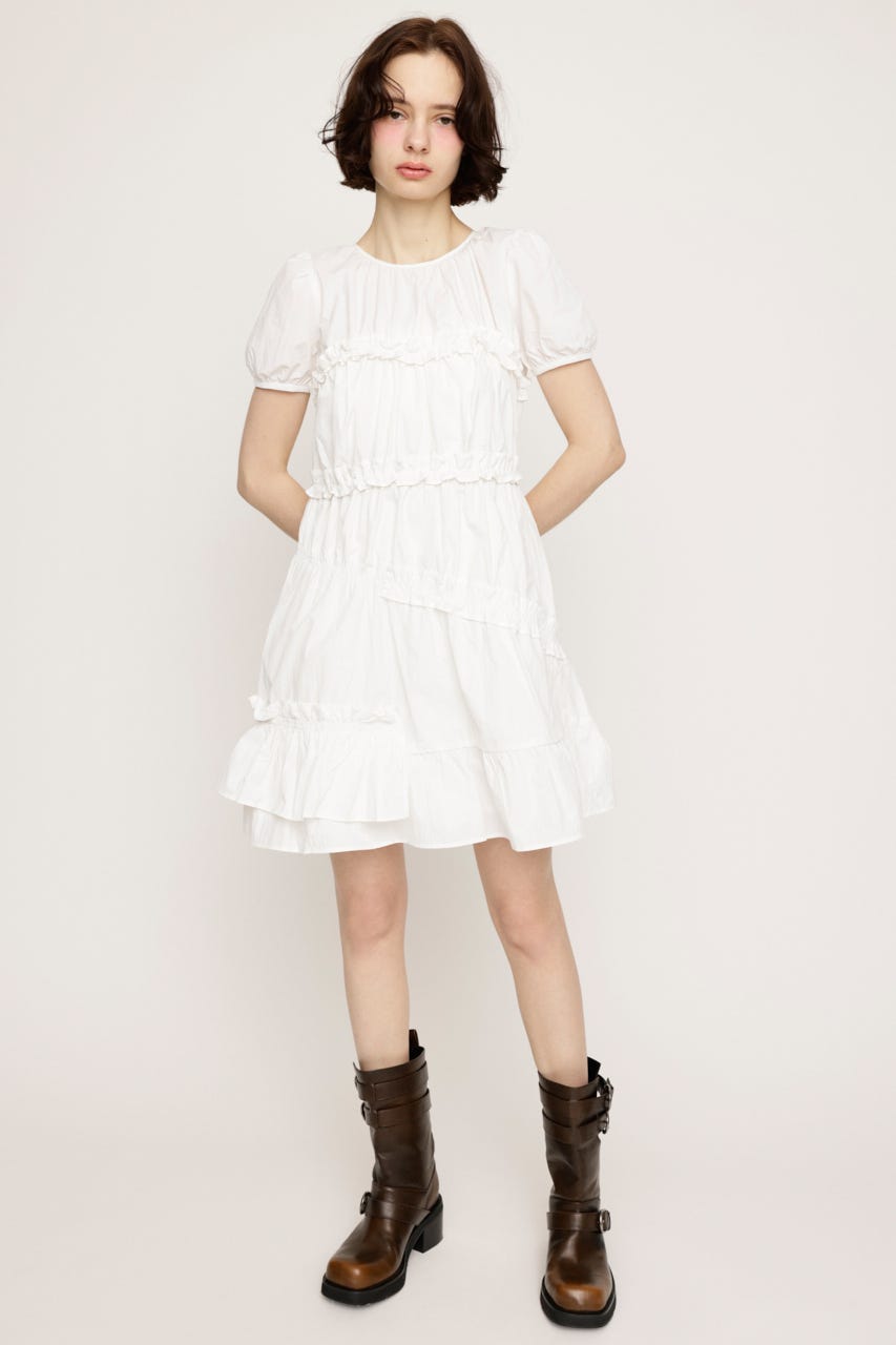 SLY | FRILL 2WAY MINI ワンピース (ワンピース(ミニ・ミディアム