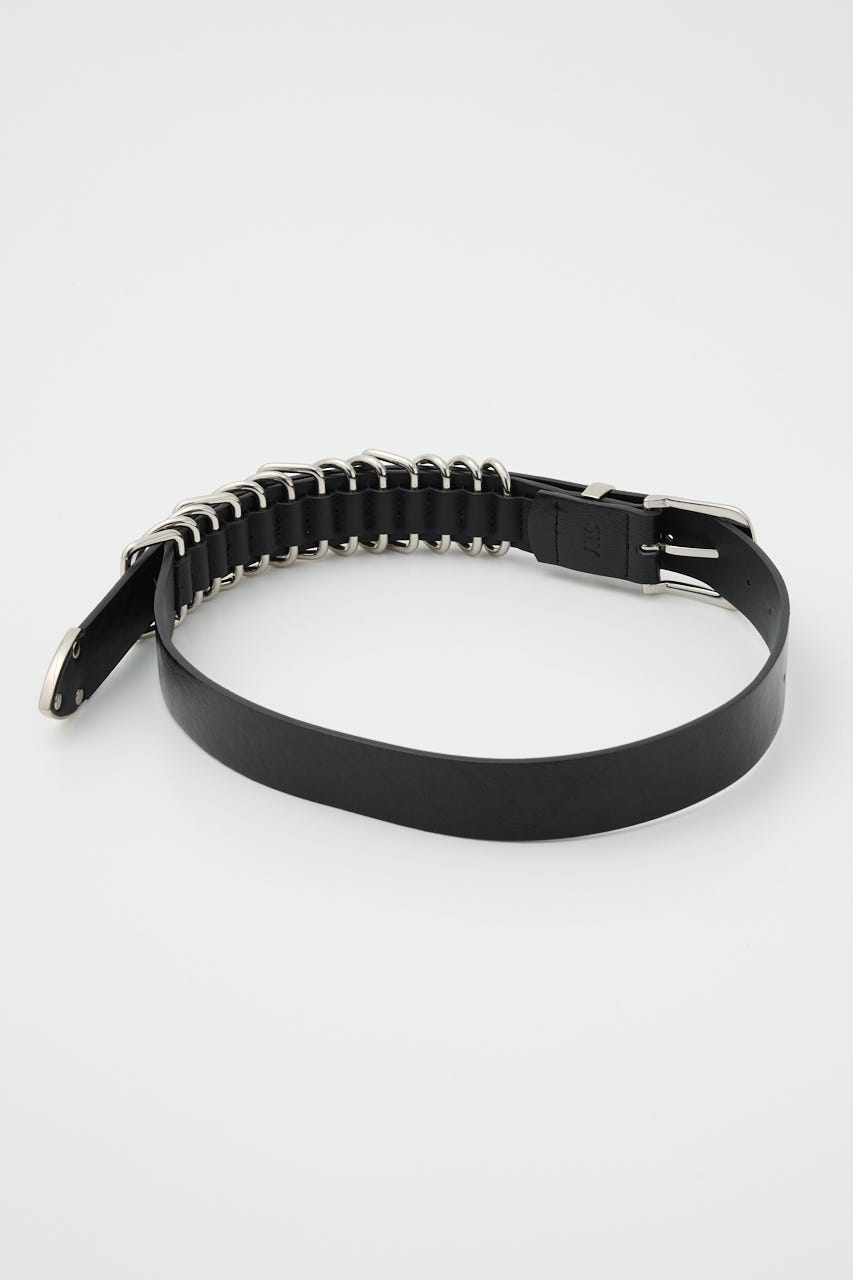 MANY RING ベルト BLK FREE