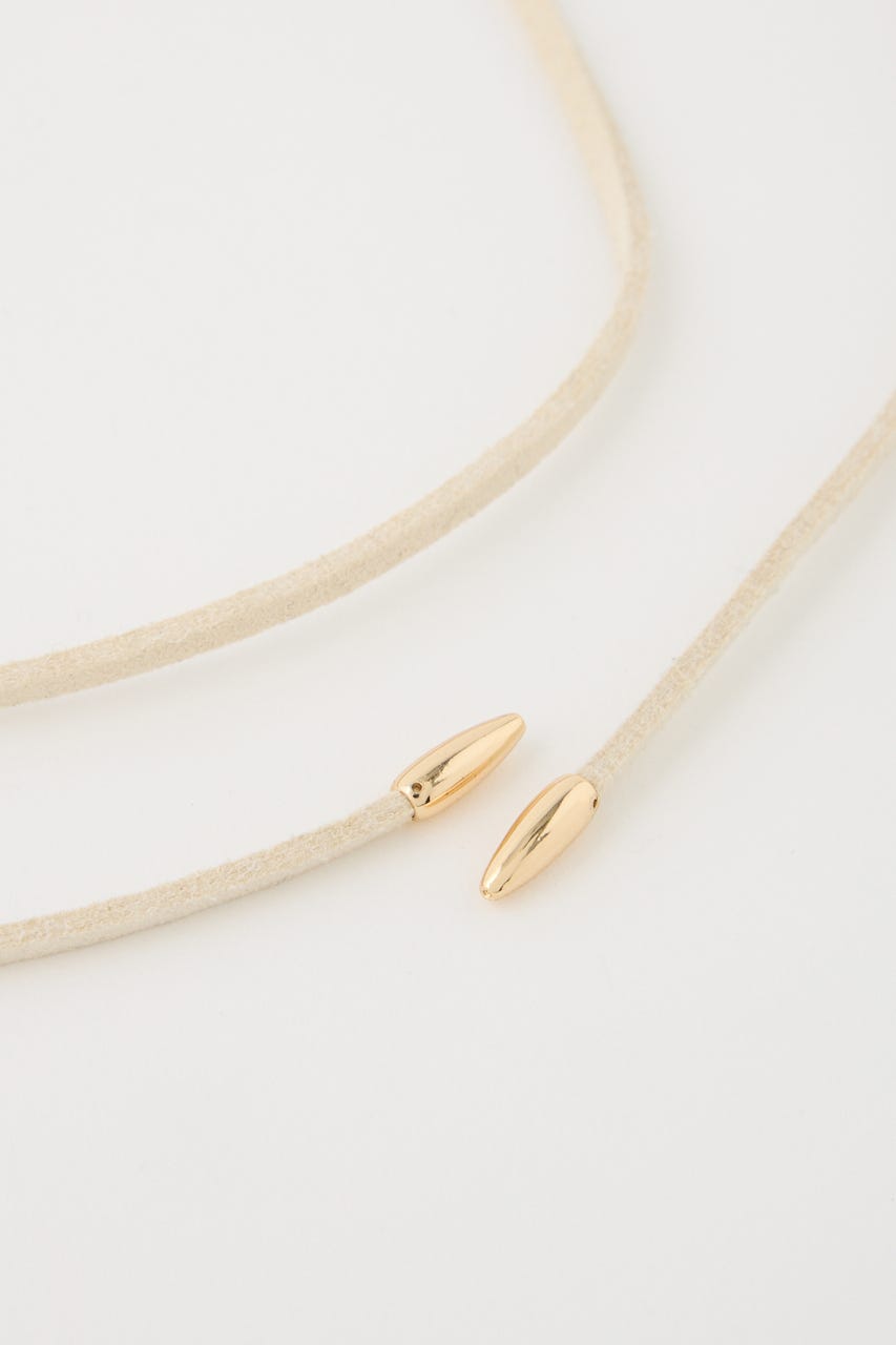 HEART CHARM チョーカー WHT FREE