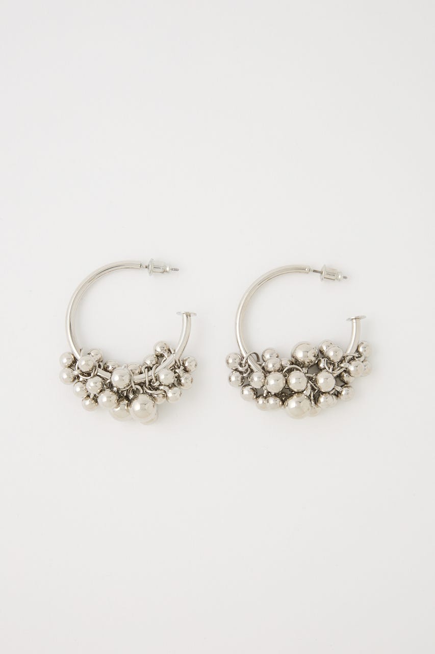 METALBEADS HOOP ピアス SLV FREE