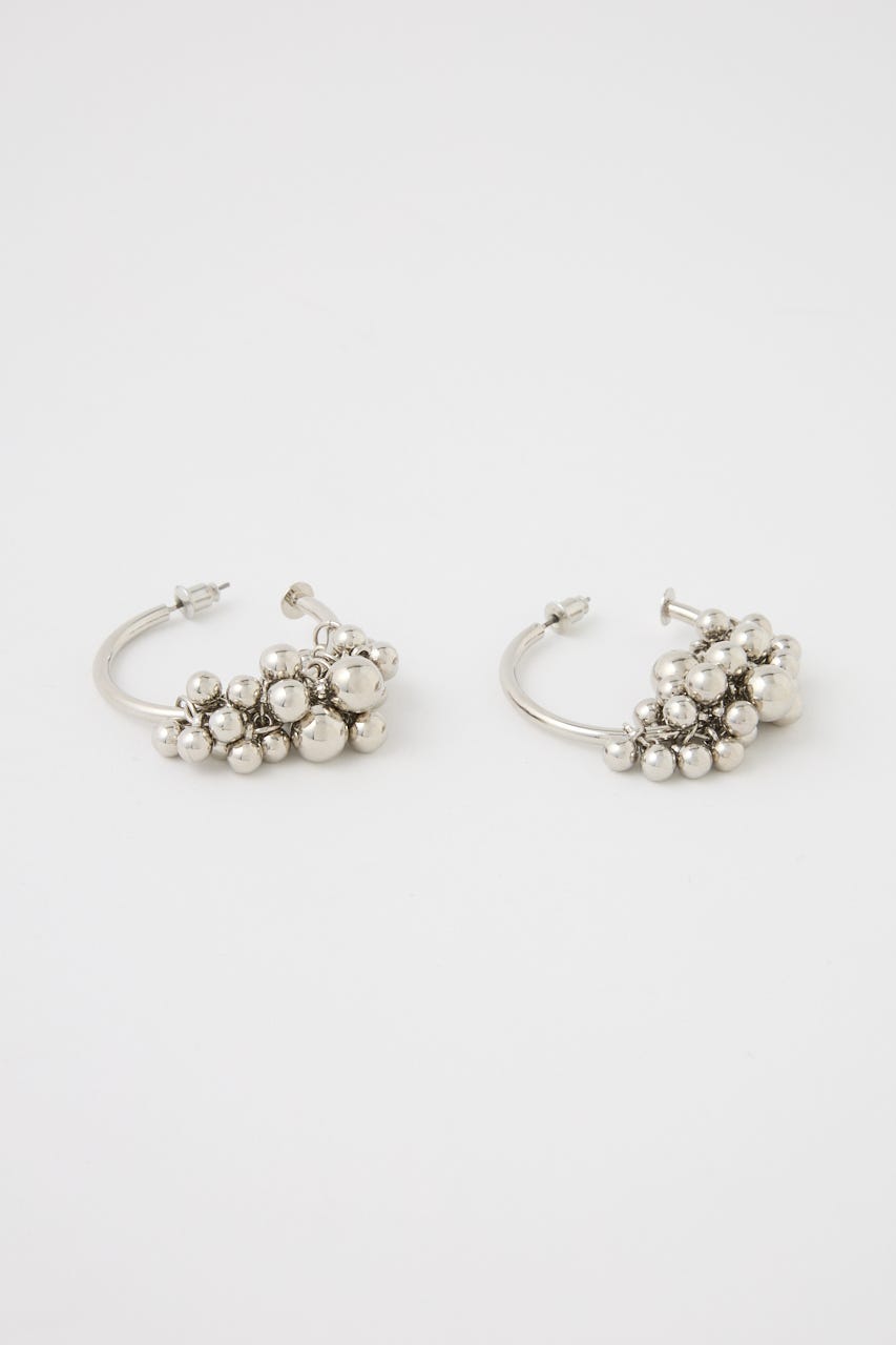 METALBEADS HOOP ピアス SLV FREE