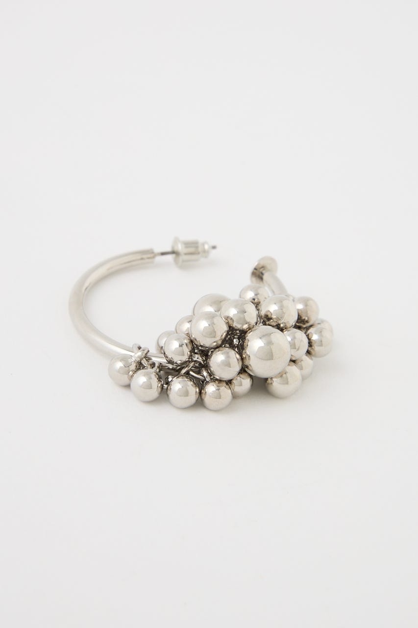 METALBEADS HOOP ピアス SLV FREE