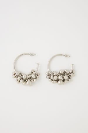 METALBEADS HOOP ピアス