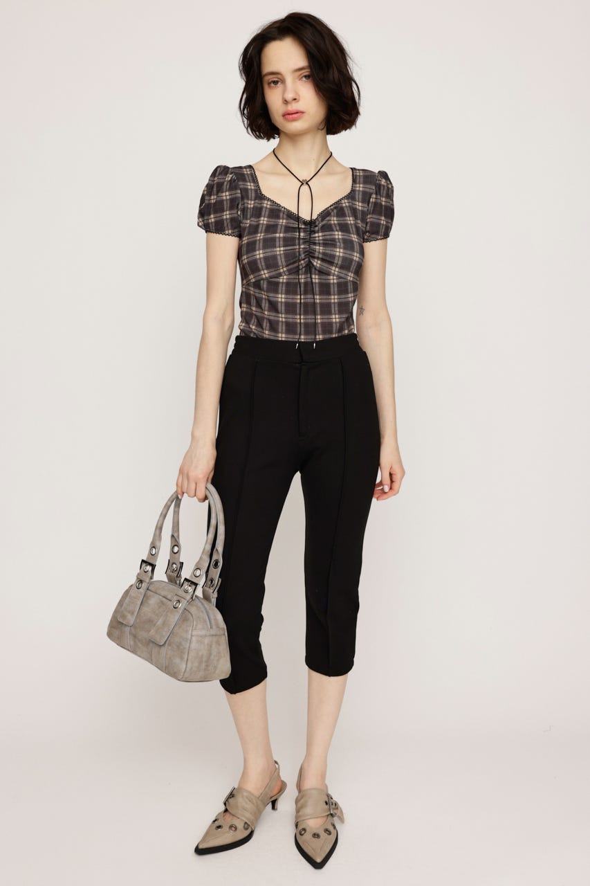 C／P PONTE レギンス BLK FREE