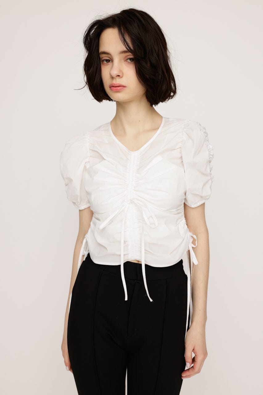SLY | GATHER WOVEN トップス (シャツ・ブラウス ) |SHEL'TTER WEBSTORE