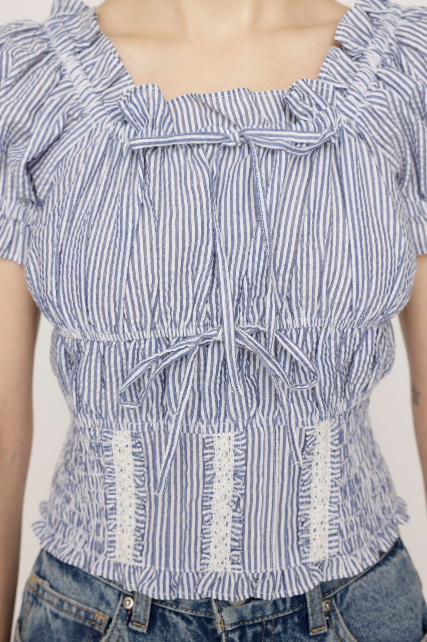 COTTON LACE トップス Multi_1 FREE