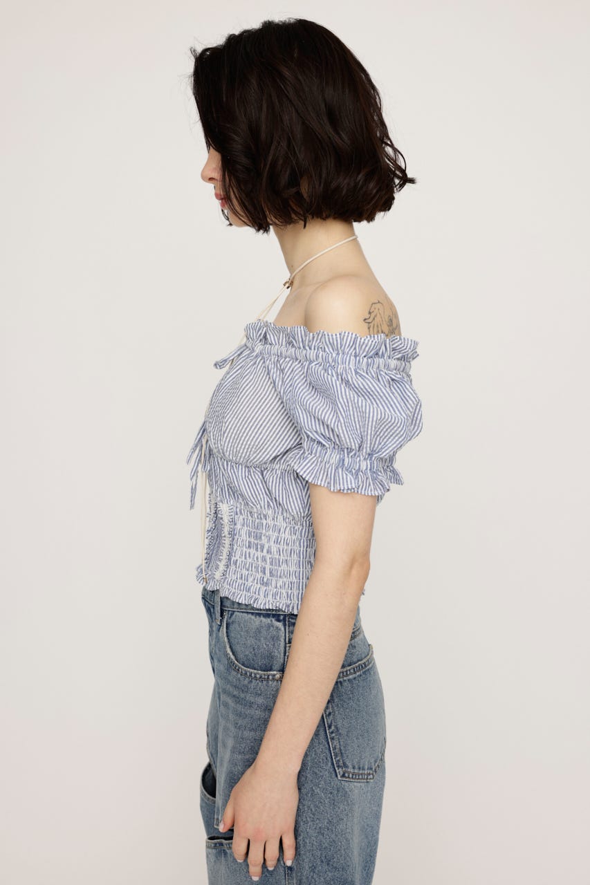 COTTON LACE トップス Multi_1 FREE