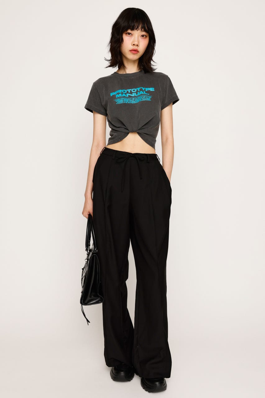 SLY | RELAX TUCK MANNISH パンツ (パンツ ) |SHEL'TTER WEBSTORE