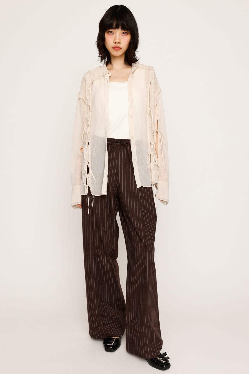 SLY | RELAX TUCK MANNISH パンツ (パンツ ) |SHEL'TTER WEBSTORE