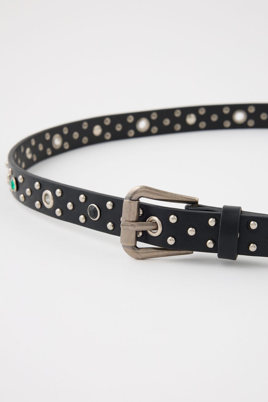STUDS BIJOU TINY ベルト BLK FREE