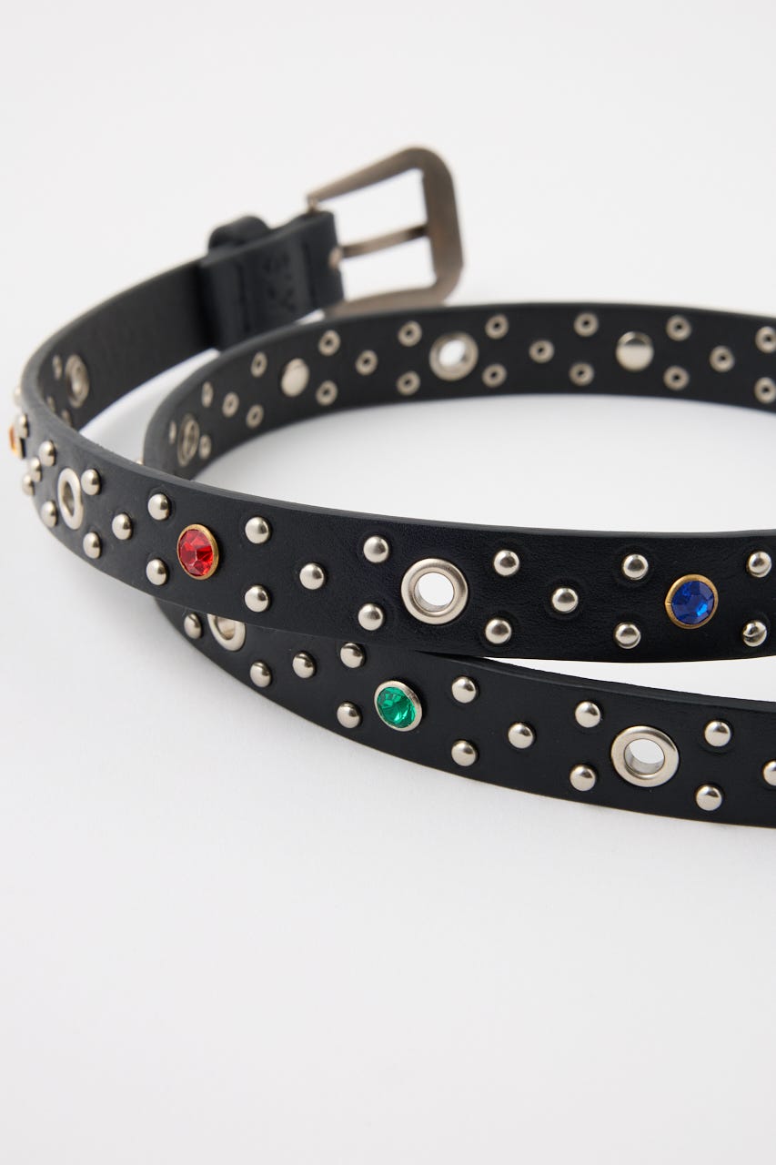 STUDS BIJOU TINY ベルト BLK FREE